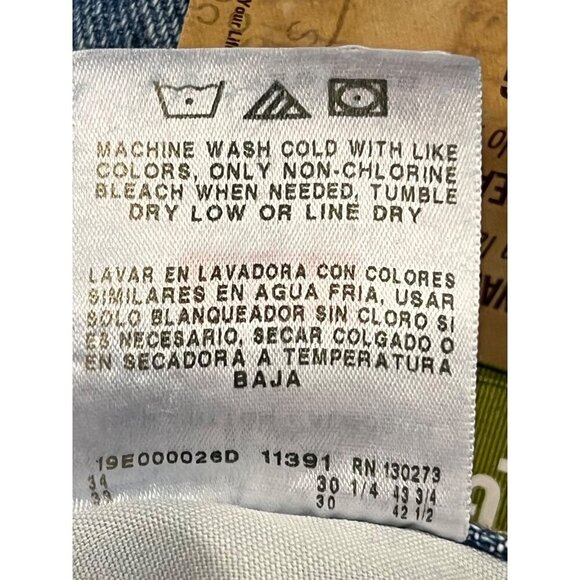 Wrangler Mens Regular Fit 32 x 30 Blue Denim Jean Straight Soft Feel NWT New - Picture 7 of 10